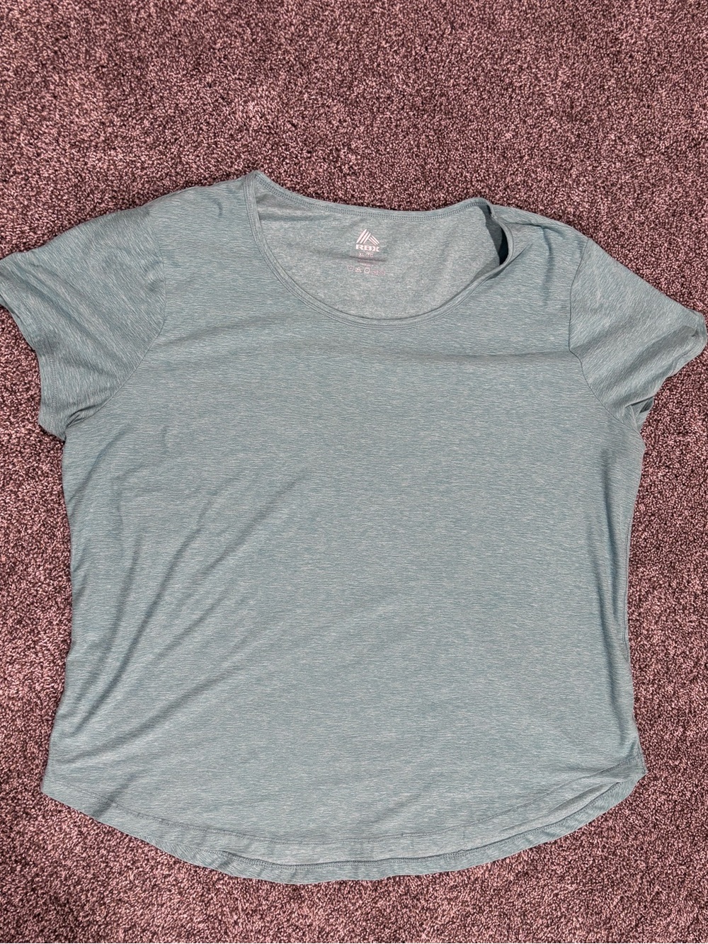 2 RBX  Short Sleeve Tee
Mint green and gray